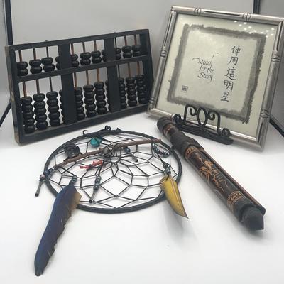BE127 Ancient Chinese Calculating Tool & Decor