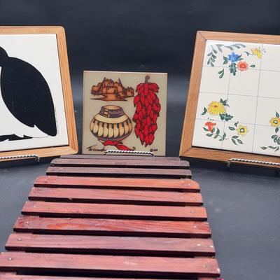 BE246 Handcrafted Ceramic Coasters