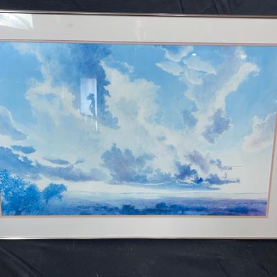 BE337 Framed Sky Painting