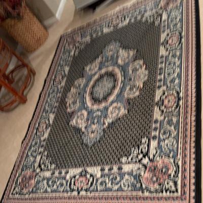 Persian-Patterned Area Rug 