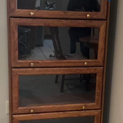 Glass Door Bookshelf 