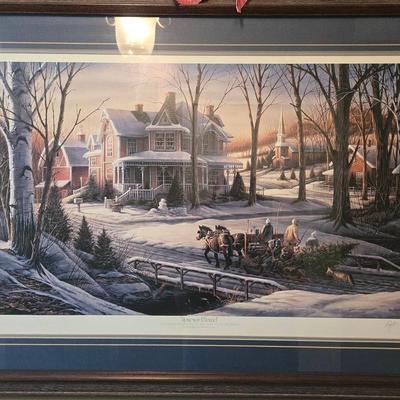 Terry Redlin Plates & Signed Print 