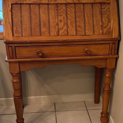 Vintage Drop Front Secretary 
