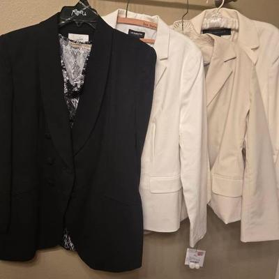 White & Black Blazers