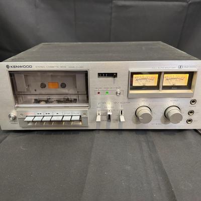 Kenwood KX-650 Stereo Cassette Deck – Vintage Made in Japan | Serial No. 932581