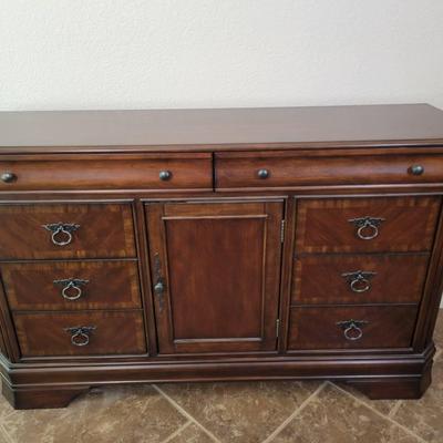 Sideboard Buffet | Carved Wood Design | Ample Storage