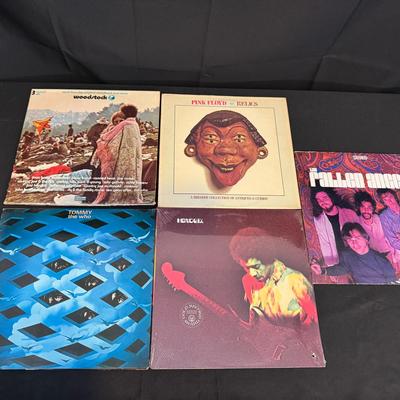Vinyl Records | 1960s–70s Rock & Psychedelic | Hendrix, The Who, Fugs, Woodstock