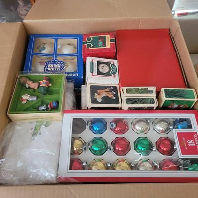 Mystery Christmas Ornament Lot 2 | Hallmark, Shiny Brite & More