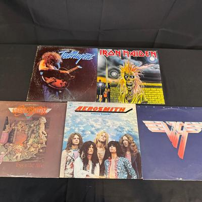 Vinyl Records | Classic Rock & Heavy Metal LPs | Iron Maiden, Aerosmith, Van Halen