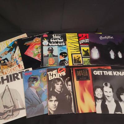 Vinyl Records | 1970s–80s Rock & New Wave LPs | Knack, Babys, Vapors, Quarterflash, More