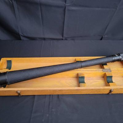 Vintage 1940 U.S. Navy BU. Ships Telescope | 16-Power Mk. I No. 3365 w/ Original Case