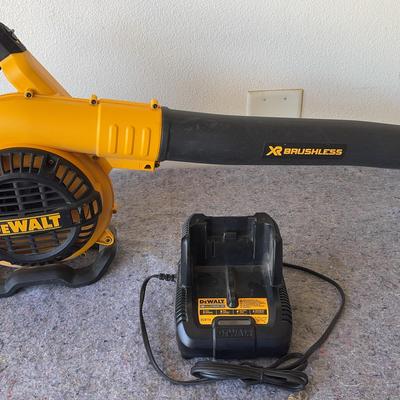 DeWalt XR Brushless 40V Cordless Leaf Blower with Battery & Charger