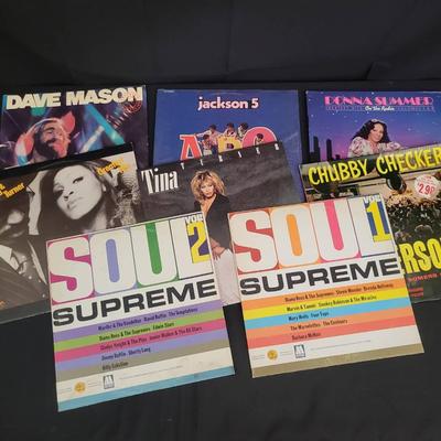 Vinyl Records | Soul, Rock & Pop Legends | Jackson 5, Tina Turner, Donna Summer