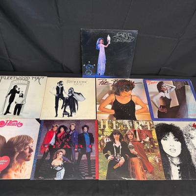Vinyl Records | Fleetwood Mac, Stevie Nicks & Heart LPs | Classic Rock