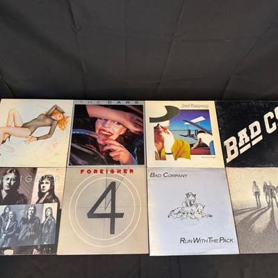 Vinyl Records | 1970s–80s Classic Rock LPs | Bad Company, Foreigner, Rod Stewart
