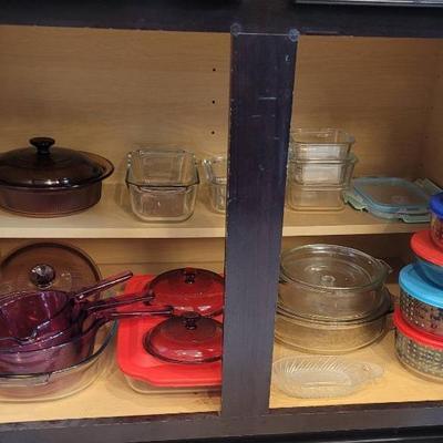 Glass Cook/Bake Ware & More