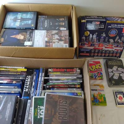 DVDs And Games