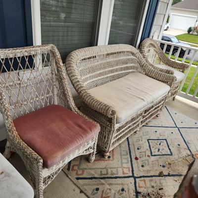 Wicker Furniture Set