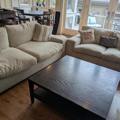 Canadian Montauk down sofa set