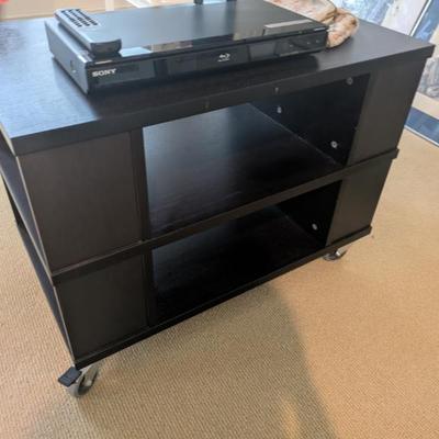 Crate & Barrel media stand 