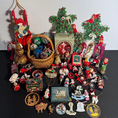 Vintage Christmas Ornament Grab Bag
