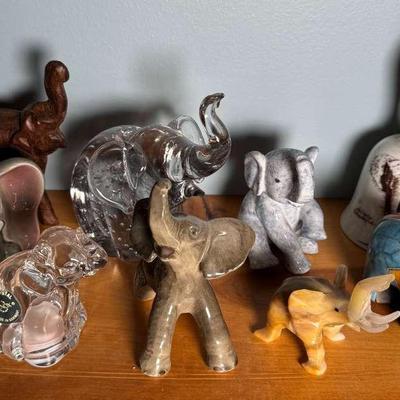 Elephant Figurines 