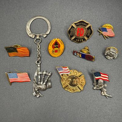 F.D.N.Y. Pins