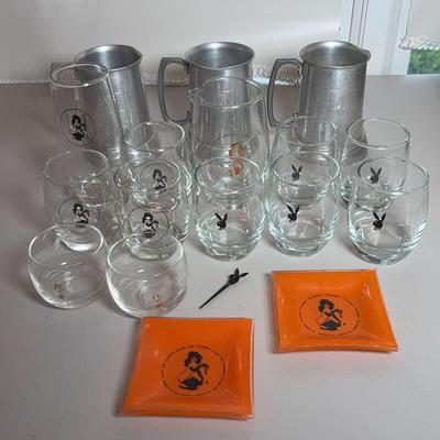 Vintage Playboy Glassware