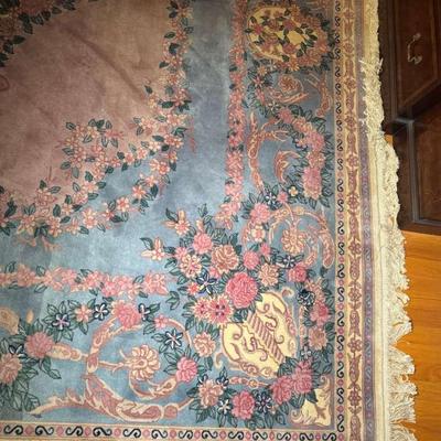 14ft x 9ft Pink Area Rug