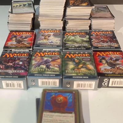 Magic The Gathering Card Sets & Loose Cards