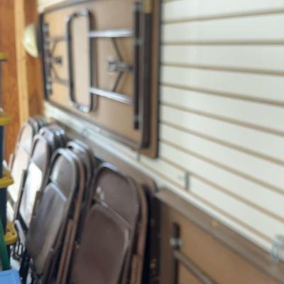 4 Folding Tables & 14 Folding Chairs #2
