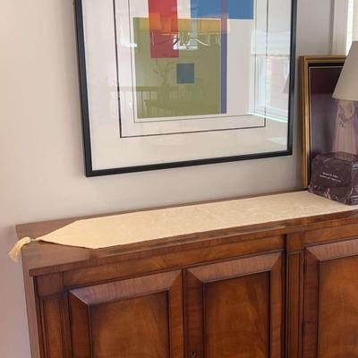 Buffet & Signed Artwork 