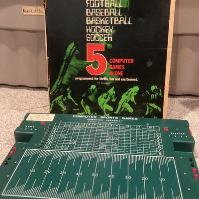 Vintage Computer Sports Game