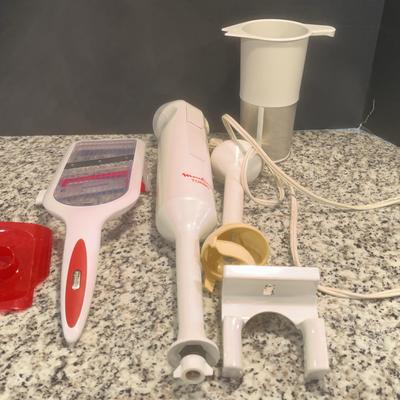 Moulinex Turbo Immersion Blender, Zyliss Mandoline