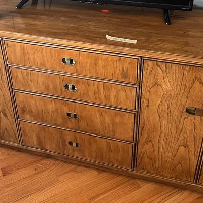 Long MCM Drexel Dresser