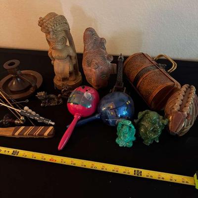 Collectibles – Buddha, Maracas, Eiffel Tower & Figurines