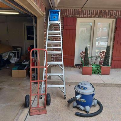 Shop-Vac, Werner 8 Ft Ladder & Hand Truck/Furniture Dolly