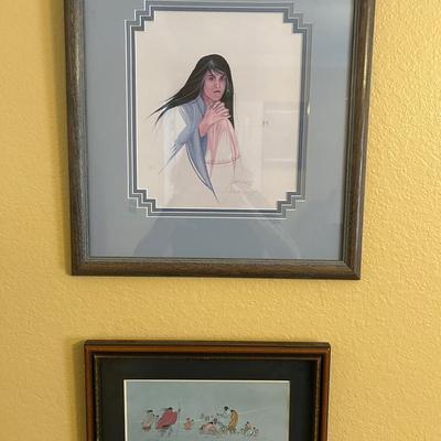 Native American Artwork by Dana Tiger & Jerome Tiger – Signed Prints