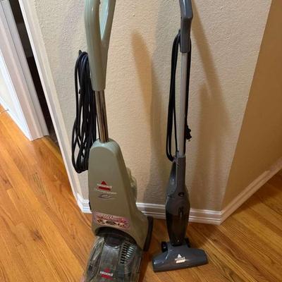 Bissell Carpet Cleaner (3981-L) & 12 Amp Vacuum (8975) – Vacuum, Shampooer & Tile Floor Cleaner