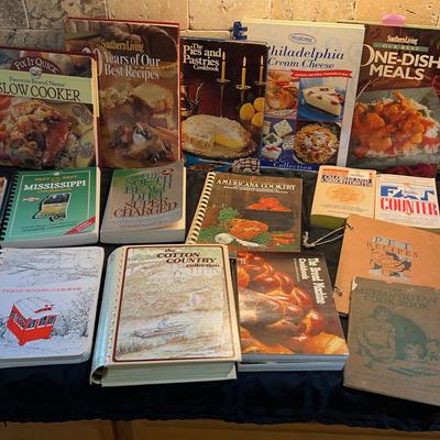 Collection of Vintage & Modern Cookbooks – Baking, Slow Cooker, Regional & Specialty Recipes
