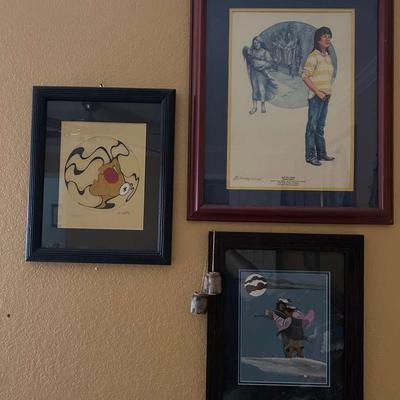 Framed Art Lot – Doug Maytubble, Dorothy Sullivan & Unknown Artist Prints