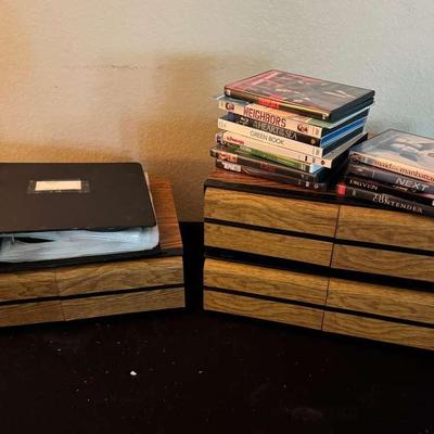 DVDs, VHS Tapes, and Media Case Holders