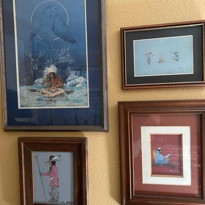 Native American Artists Jerome Tiger, Doug Maytubble & Troy Anderson – The Young Man & The Storm