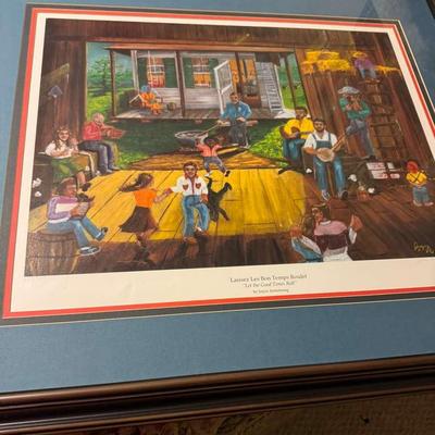 “Let the Good Times Roll” by Joyce Armstrong – Framed Art Print