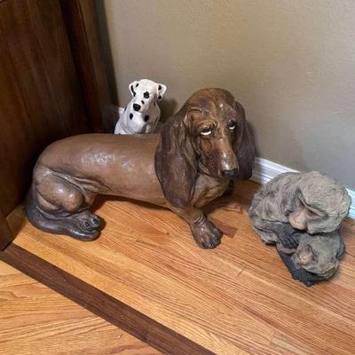 Dog and Monkey Collectible Figurines