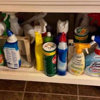 Mystery Lot of Bathroom Cleaning Supplies – Lysol, Clorox & More