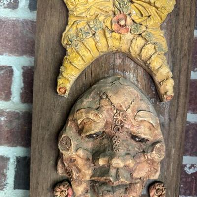 African Masked Art & Clay Wall Art