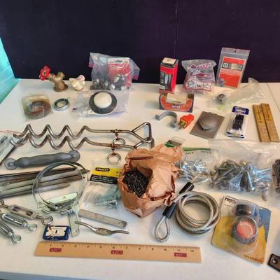 Hand Tools, Fasteners, Hardware, Electrical & Plumbing Supplies 