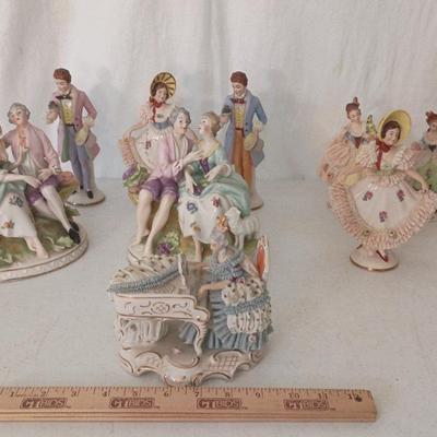 Vintage German Ceramic Figurines - Dresden +++
