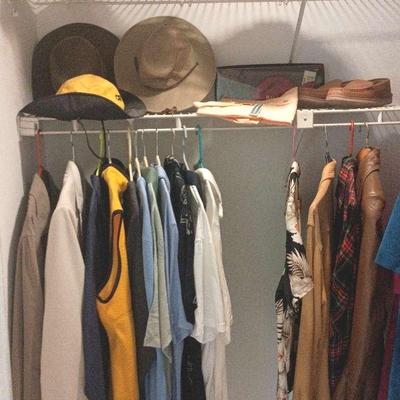 Men's Clothing, Hats, Ties - Vintage, Abercrombie, Cubavera++